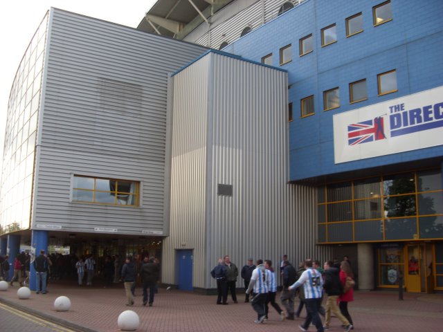 Rear of the Riverside Stand